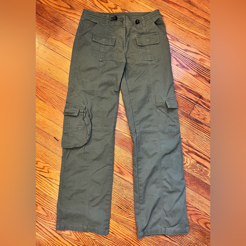PRICE DROP! Brandy Melville Green Cargo Pants